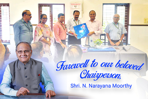 Farewell to our beloved Chairperson
